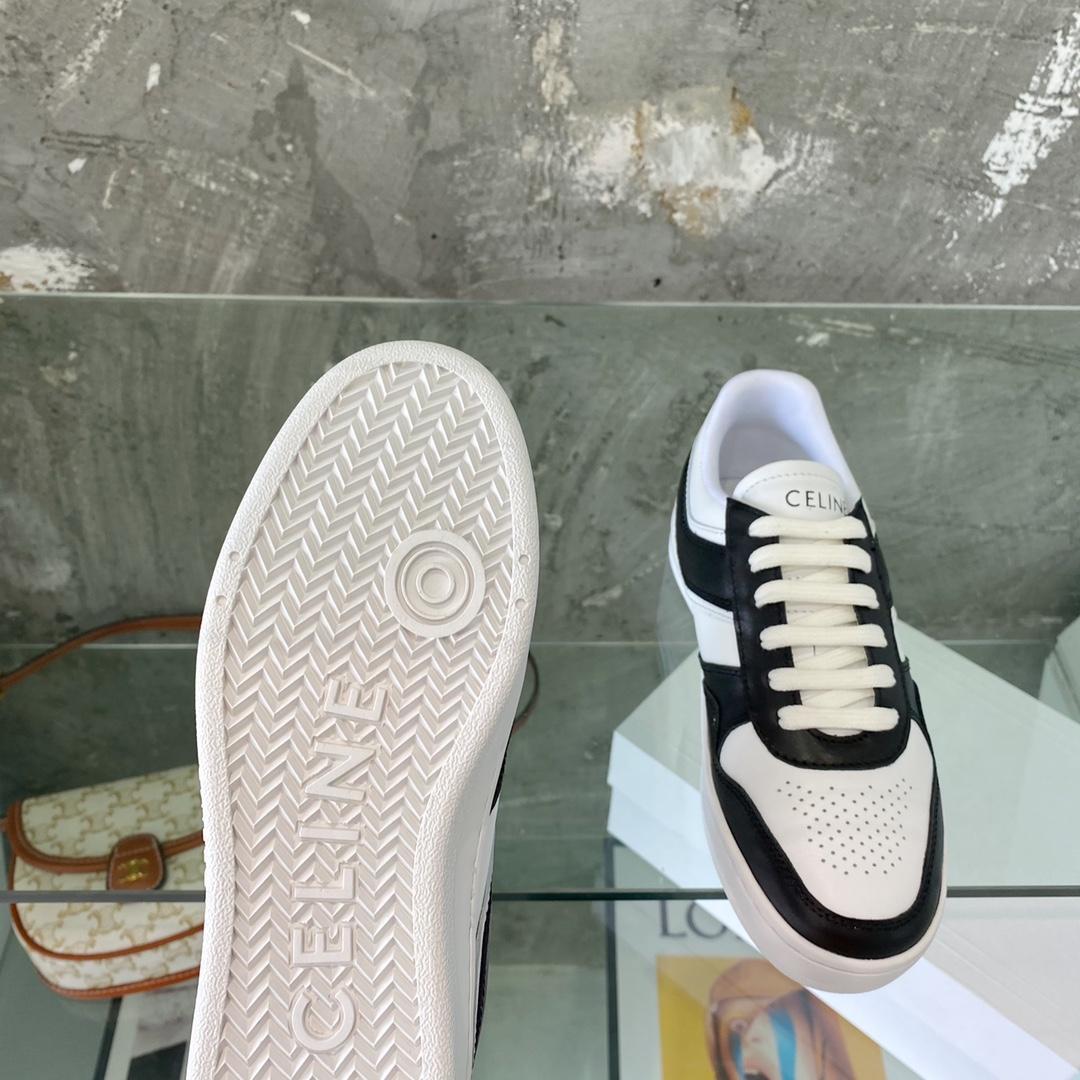 Celine Trainer Low Lace-Up Sneaker In Calfskin - EUR FASHION