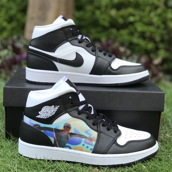 Air Jordan 1 Mid (GS） Sneaker      DR9495-001 - EUR FASHION