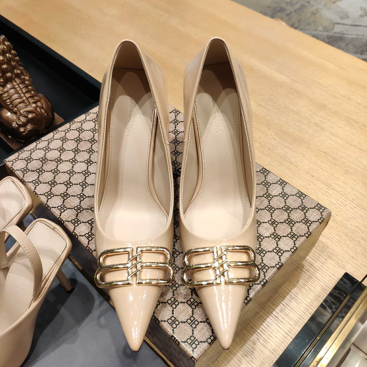 Balenciaga BB Leather Pumps - EUR FASHION