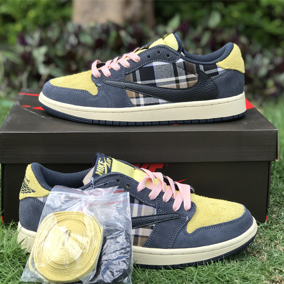 Fragment x Travis Scott x  Air Jordan 1 Low Sneaker  CQ4277-618 - EUR FASHION