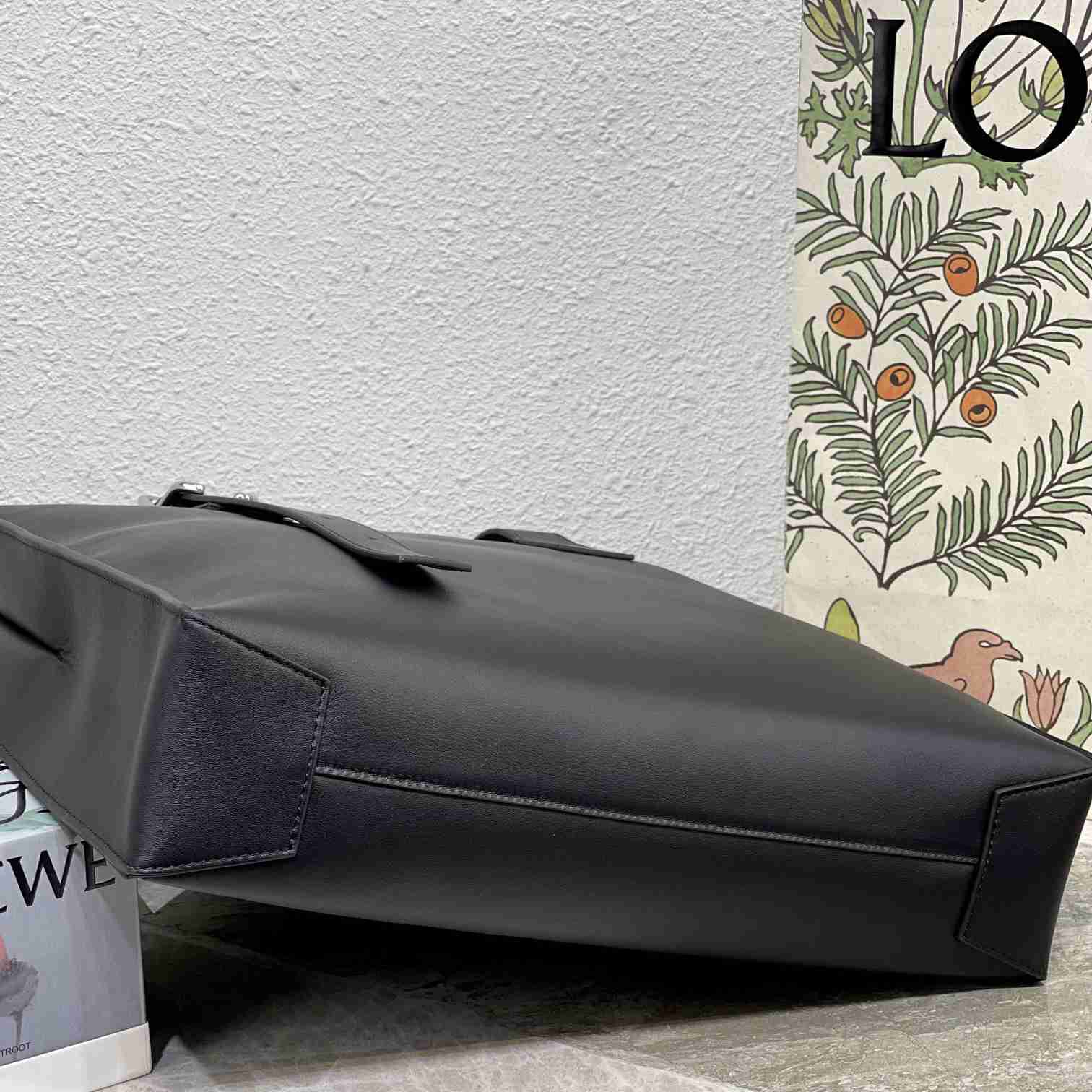 Loewe Buckle Horizontal Tote In Classic Calfskin(38.7-32.9-9.2cm) - EUR FASHION
