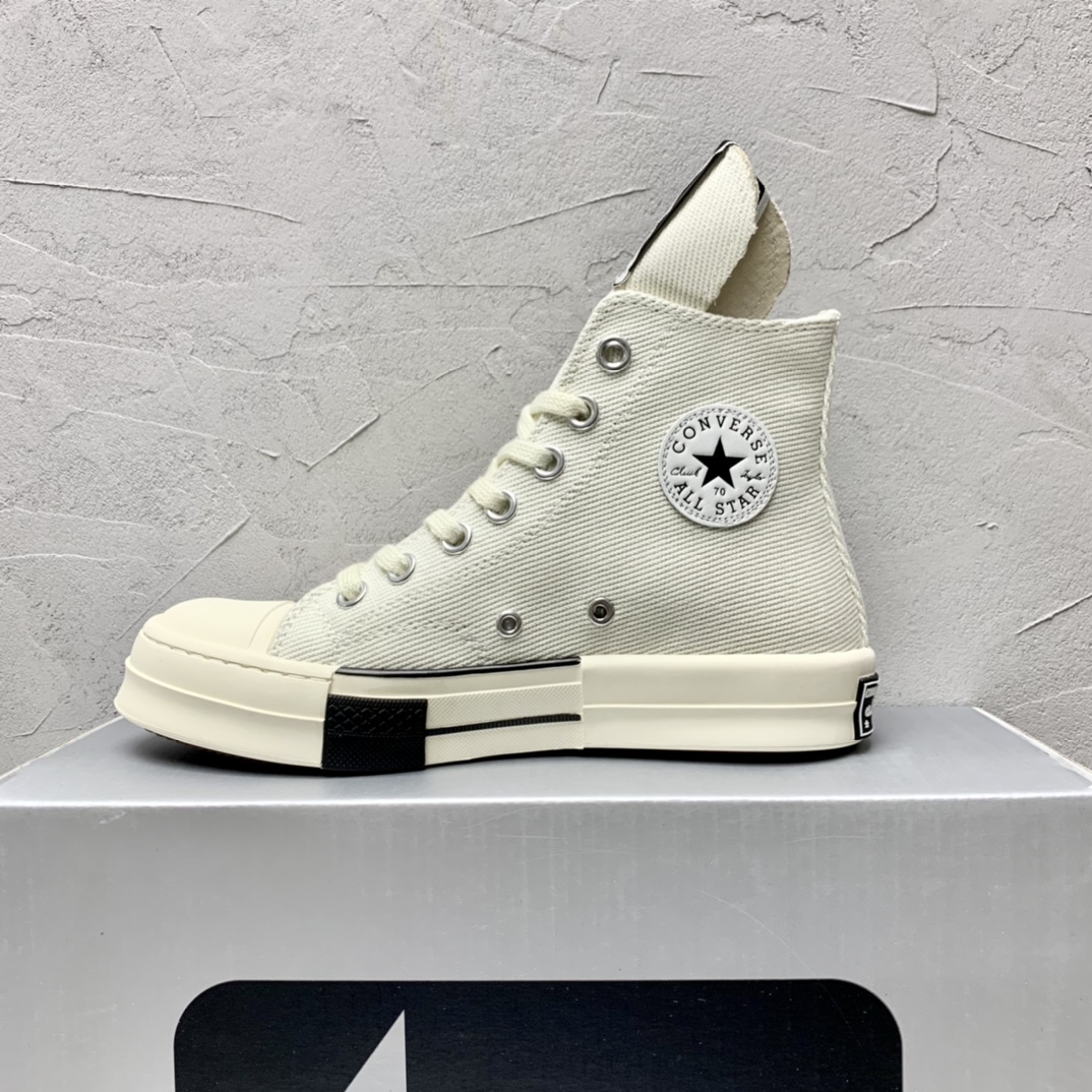 Rick Owensx Converse x  Drkshdw Drkstar Hi Sneakers - EUR FASHION
