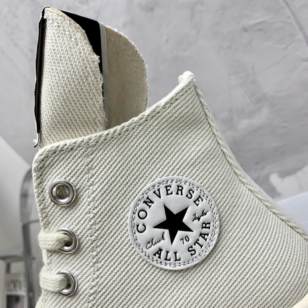 Rick Owensx Converse x  Drkshdw Drkstar Hi Sneakers - EUR FASHION