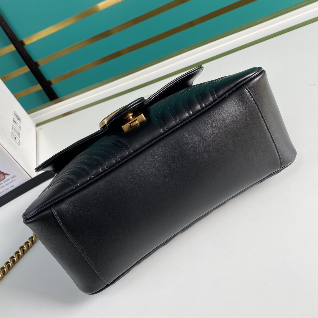 Gucci GG Marmont Small Top Handle Bag(27-19-10.5cm) - EUR FASHION