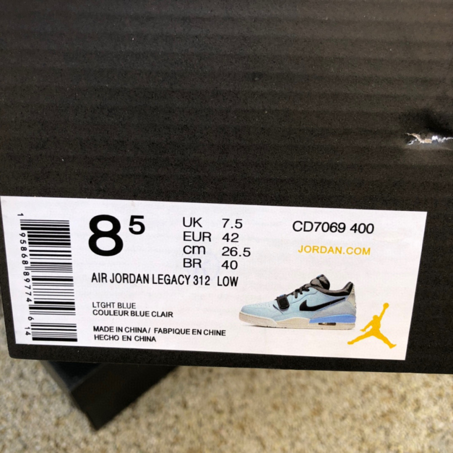 Air Jordan AJ312 Low Sneaker      CD7069-400 - EUR FASHION