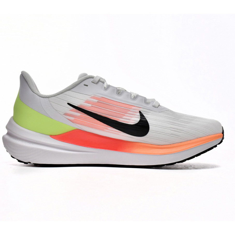 Nike Air Winflo 9 White Orange Sneaker    DD6203-100 - EUR FASHION