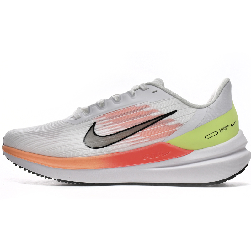 Nike Air Winflo 9 White Orange Sneaker    DD6203-100 - EUR FASHION