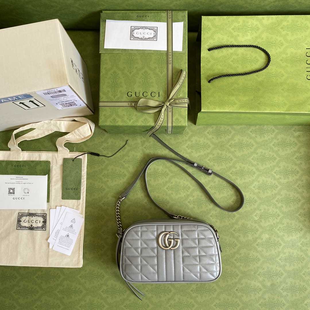 Gucci GG Marmont Small Shoulder Bag(24-12-7cm) - EUR FASHION