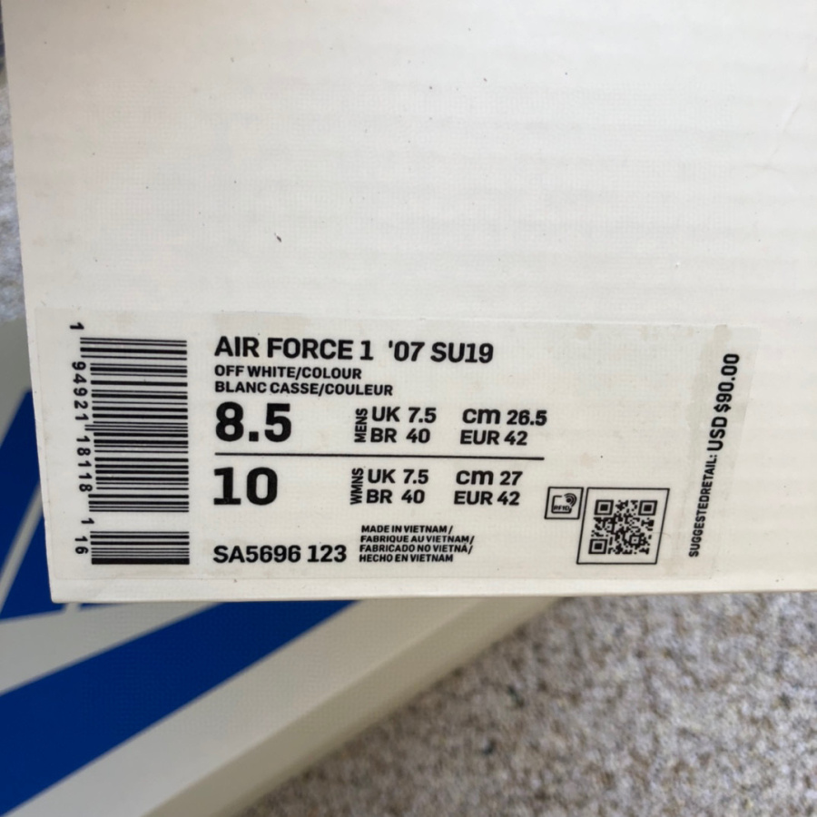 Nike Air Force 1 Low ’07 su19 Sneaker      sa5696-123 - EUR FASHION
