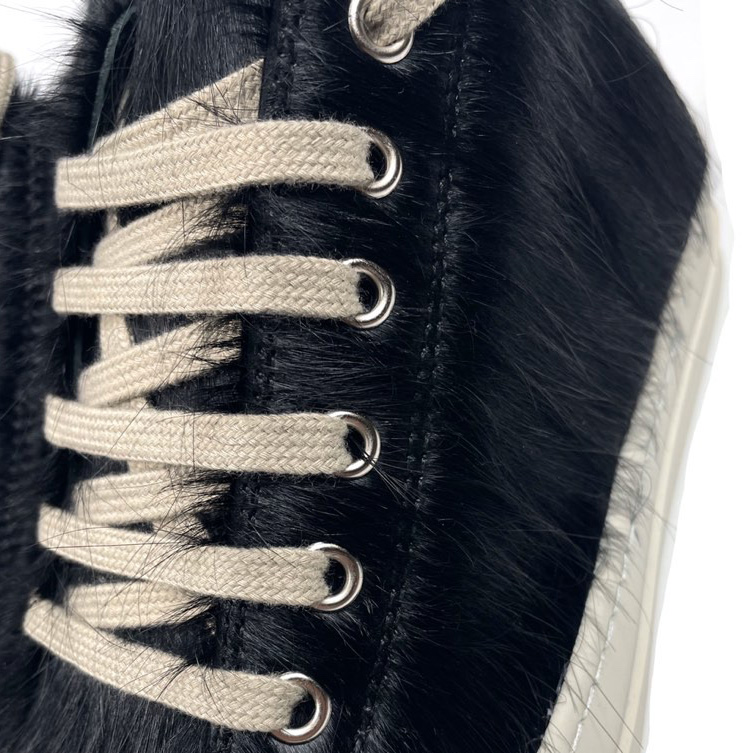 Rick Owens Low Top Sneakers In Black - EUR FASHION