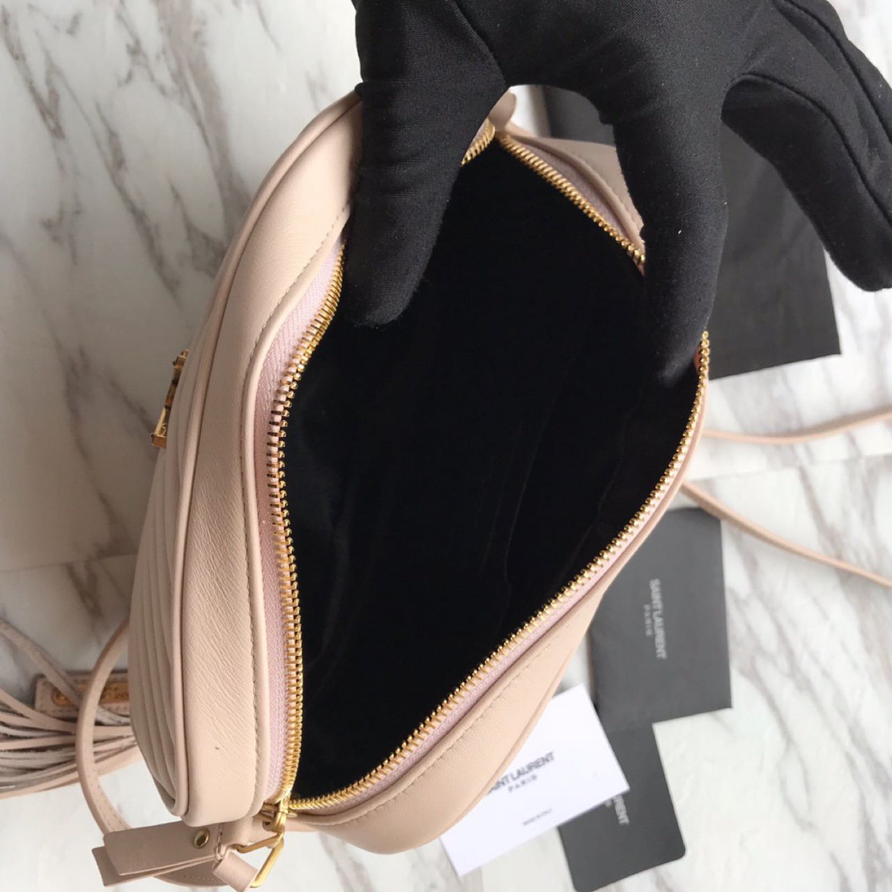 Saint Laurent Lou Camera Bag In Quilted Leather(23-16-6 cm) - EUR FASHION