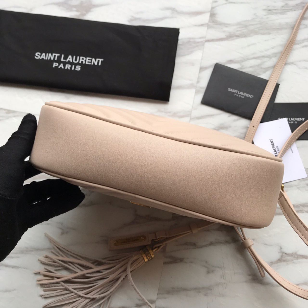 Saint Laurent Lou Camera Bag In Quilted Leather(23-16-6 cm) - EUR FASHION