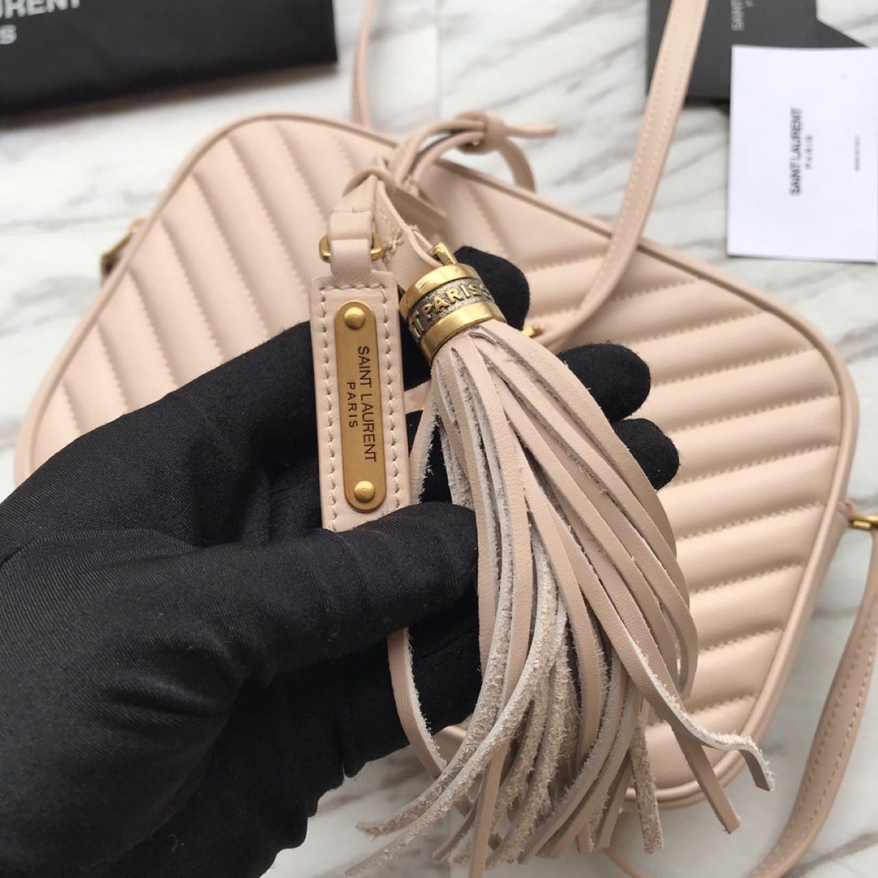 Saint Laurent Lou Camera Bag In Quilted Leather(23-16-6 cm) - EUR FASHION