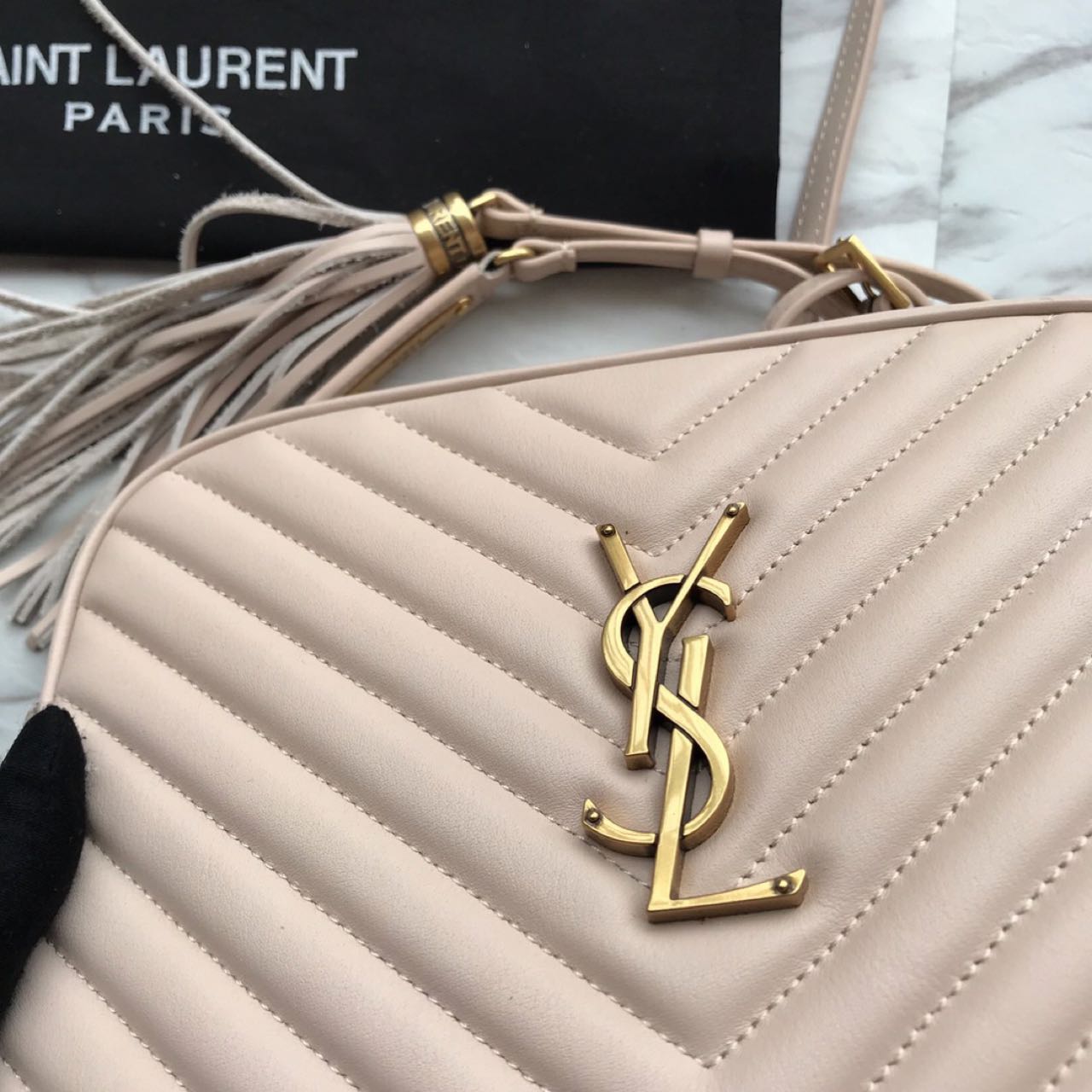 Saint Laurent Lou Camera Bag In Quilted Leather(23-16-6 cm) - EUR FASHION