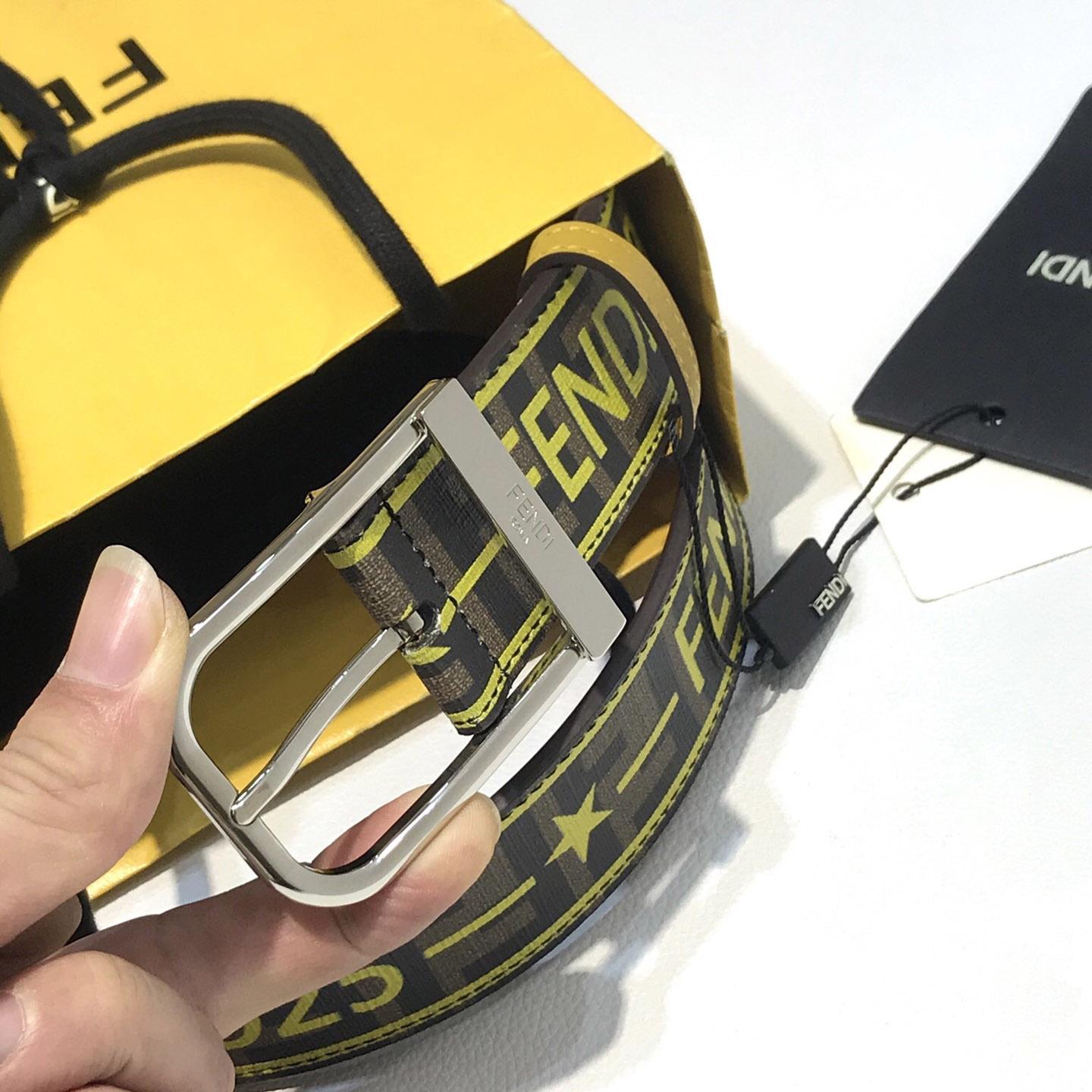 Fendi Reversible Leather Belt - EUR FASHION