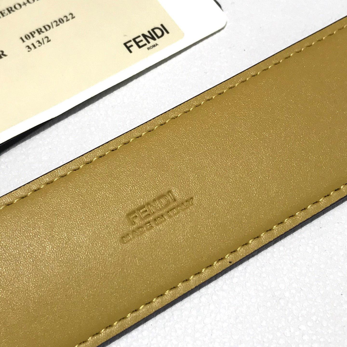 Fendi Reversible Leather Belt - EUR FASHION