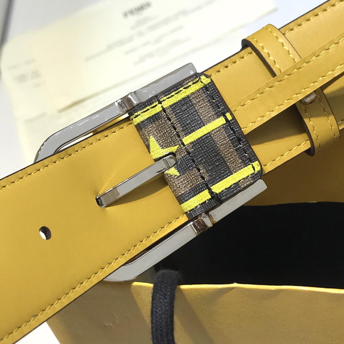 Fendi Reversible Leather Belt - EUR FASHION