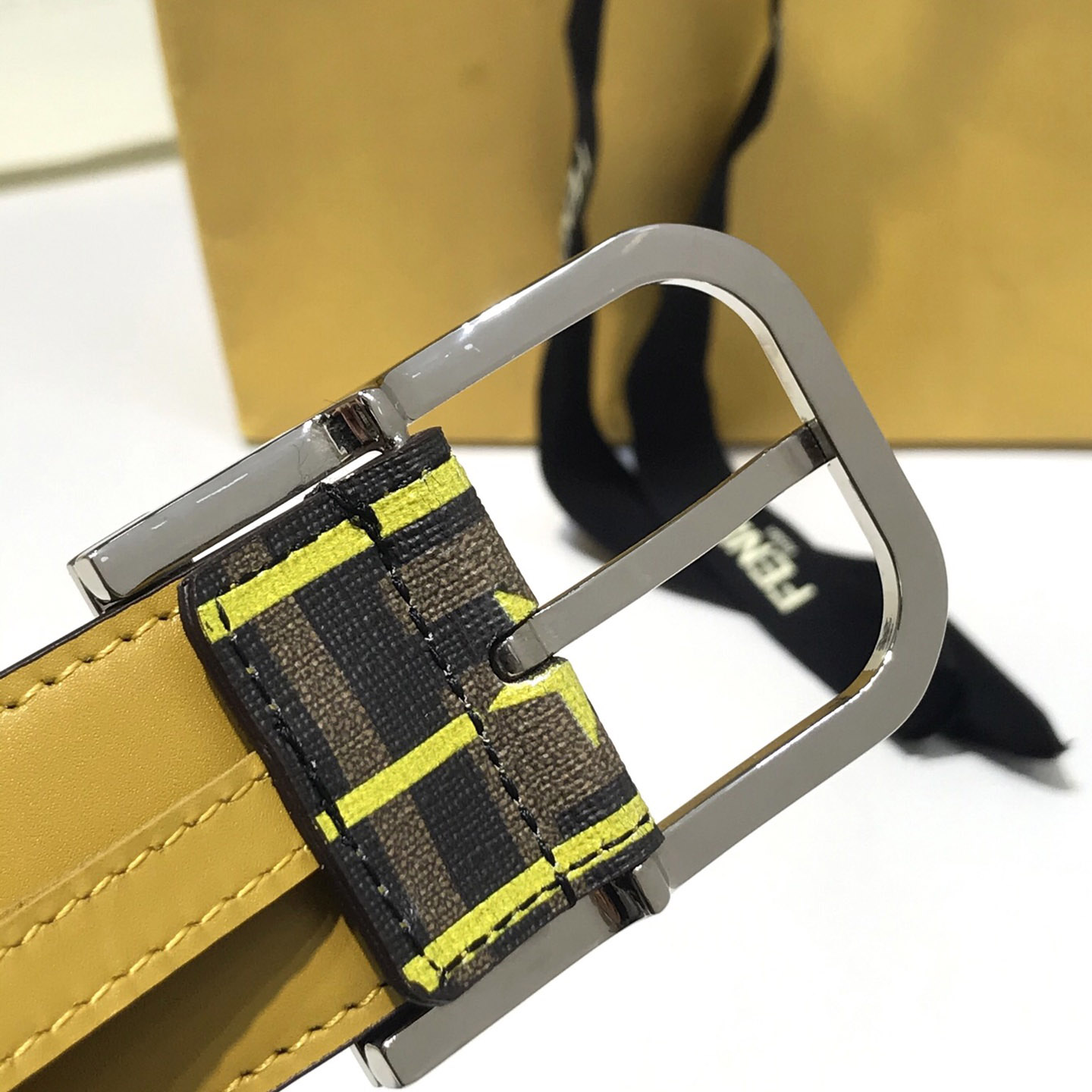 Fendi Reversible Leather Belt - EUR FASHION