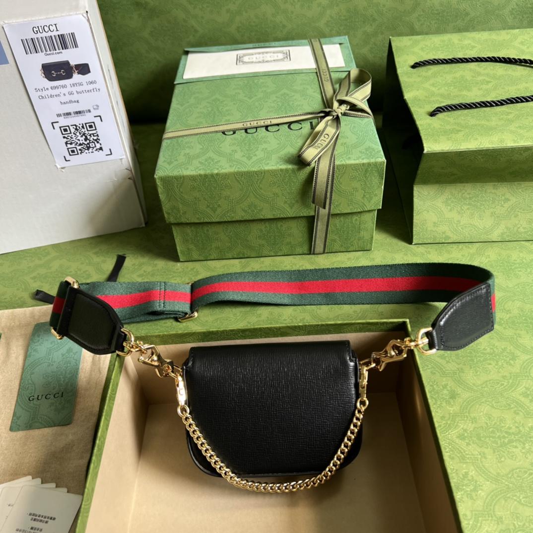 Gucci Horsebit 1955 Strap Wallet(12-9-4cm) - EUR FASHION