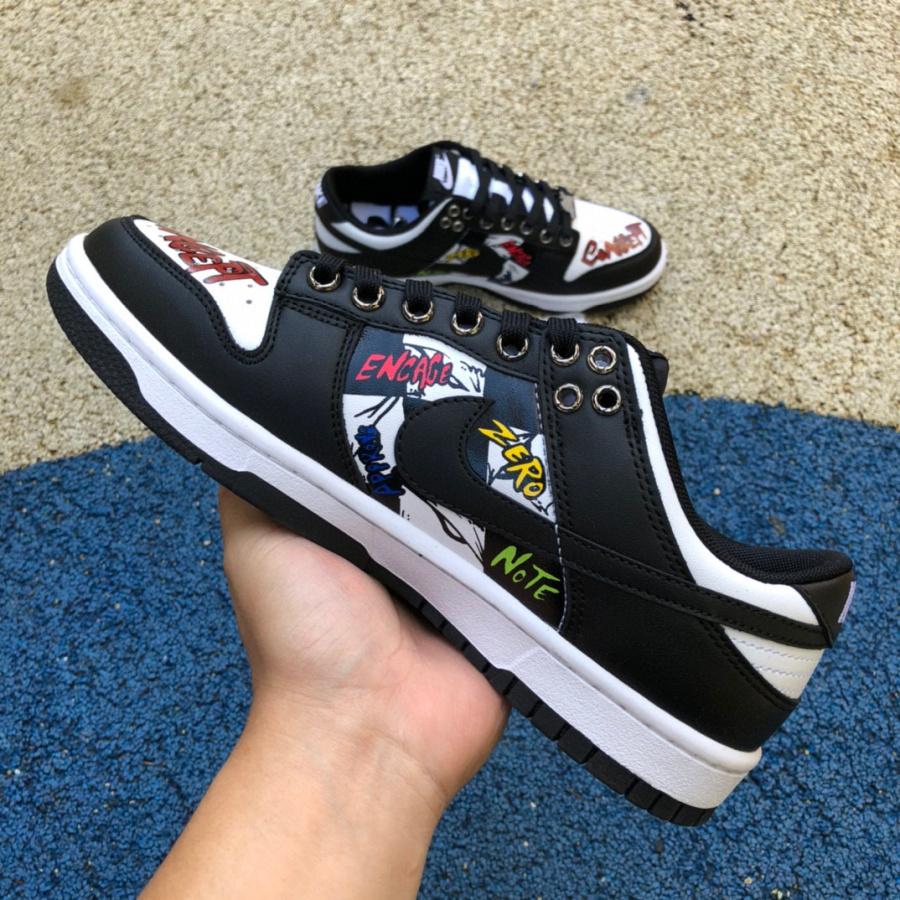 Chrome Hearts x Nike Dunk Low Retro Sneakers     DD1391-100 - EUR FASHION