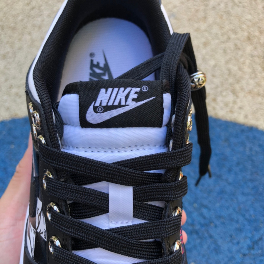 Chrome Hearts x Nike Dunk Low Retro Sneakers     DD1391-100 - EUR FASHION