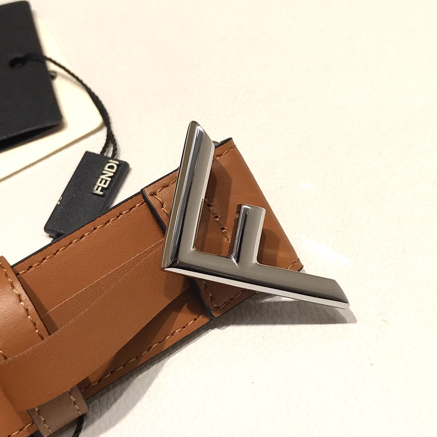 Fendi Brown Leather Belt - EUR FASHION