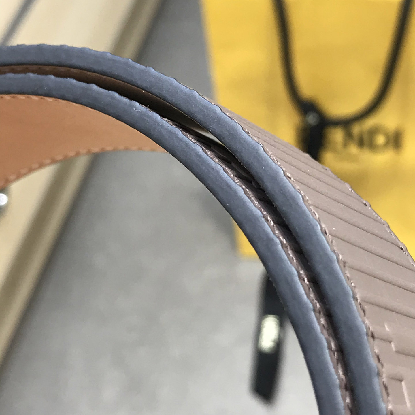 Fendi Brown Leather Belt - EUR FASHION