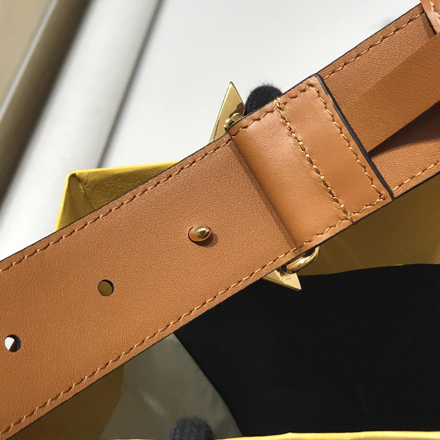 Fendi Brown Leather Belt - EUR FASHION