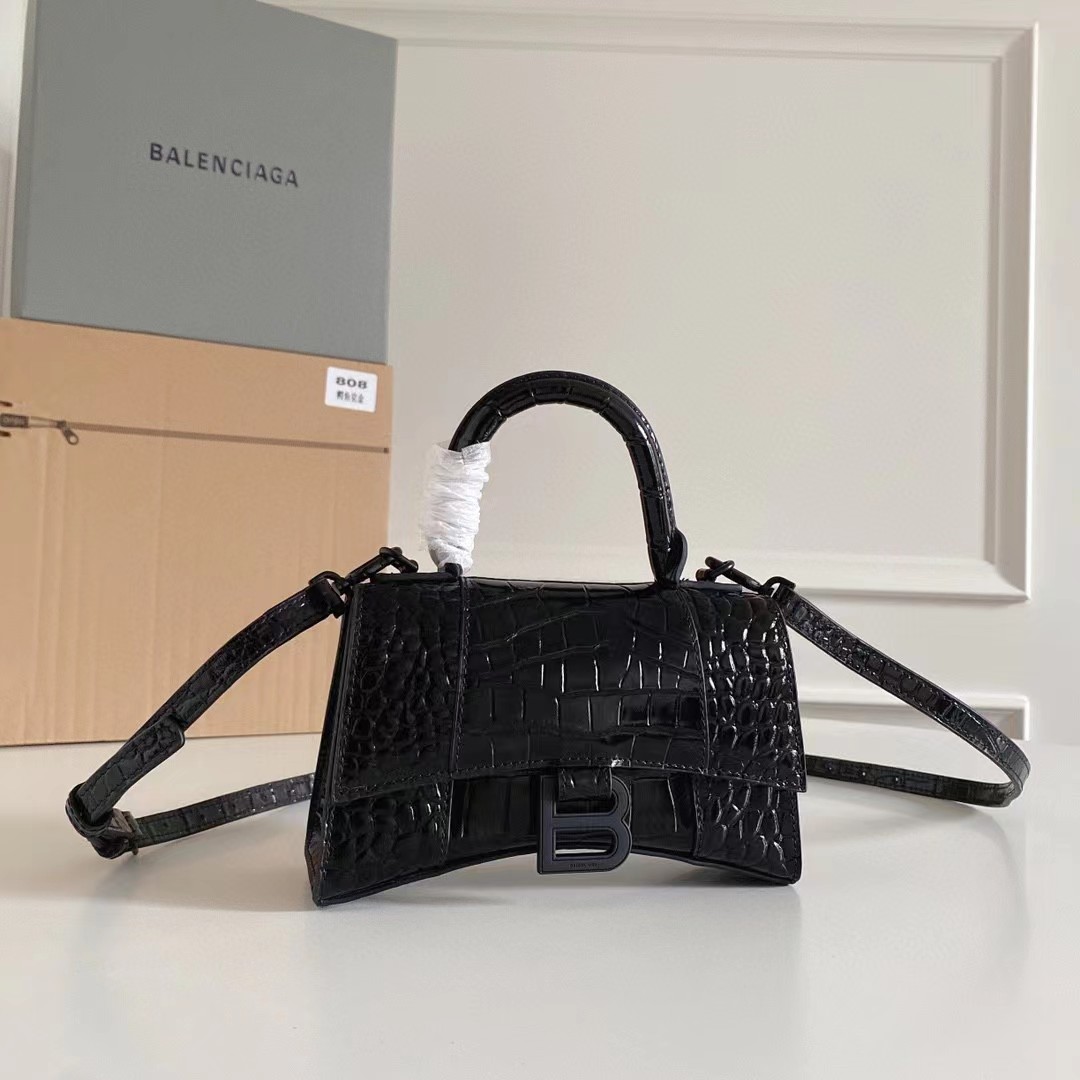 Balenciaga Hourglass Small Handbag  (23-10-14cm) - EUR FASHION