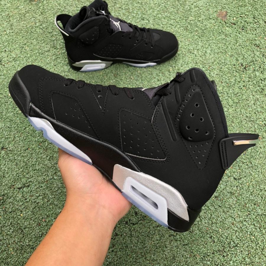 Air Jordan 6 “Black Chrome” Sneakers   DX2836-001 - EUR FASHION