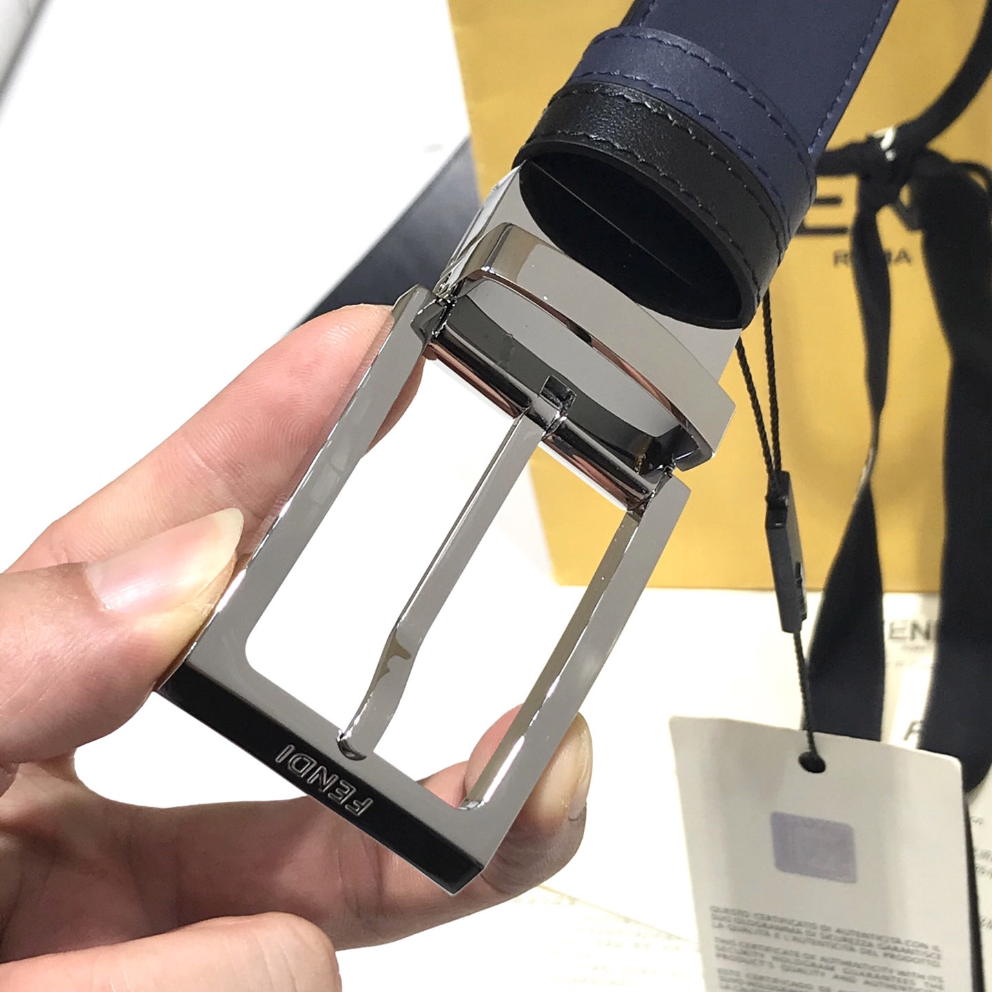 Fendi Leather Belt - EUR FASHION