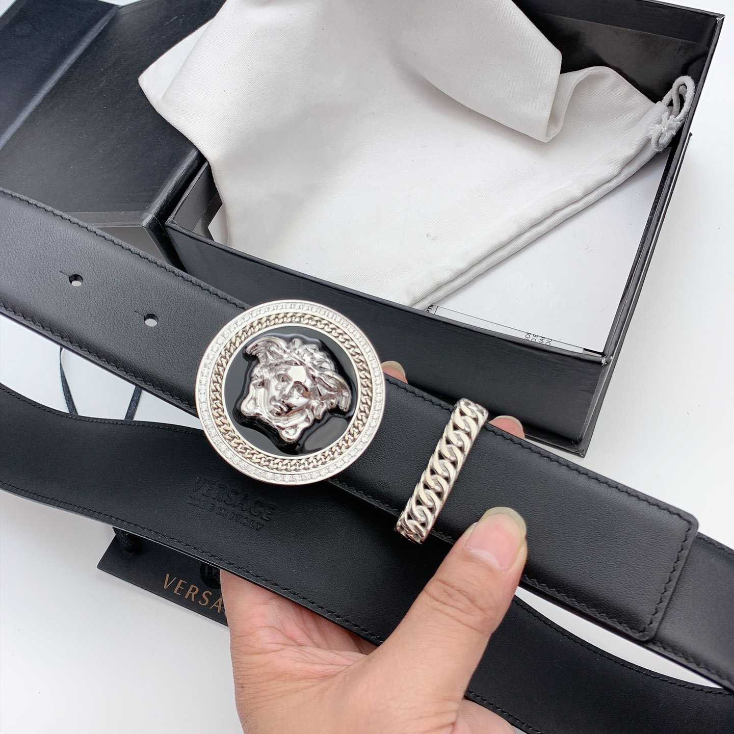 Versace Medusa Biggie Belt - EUR FASHION