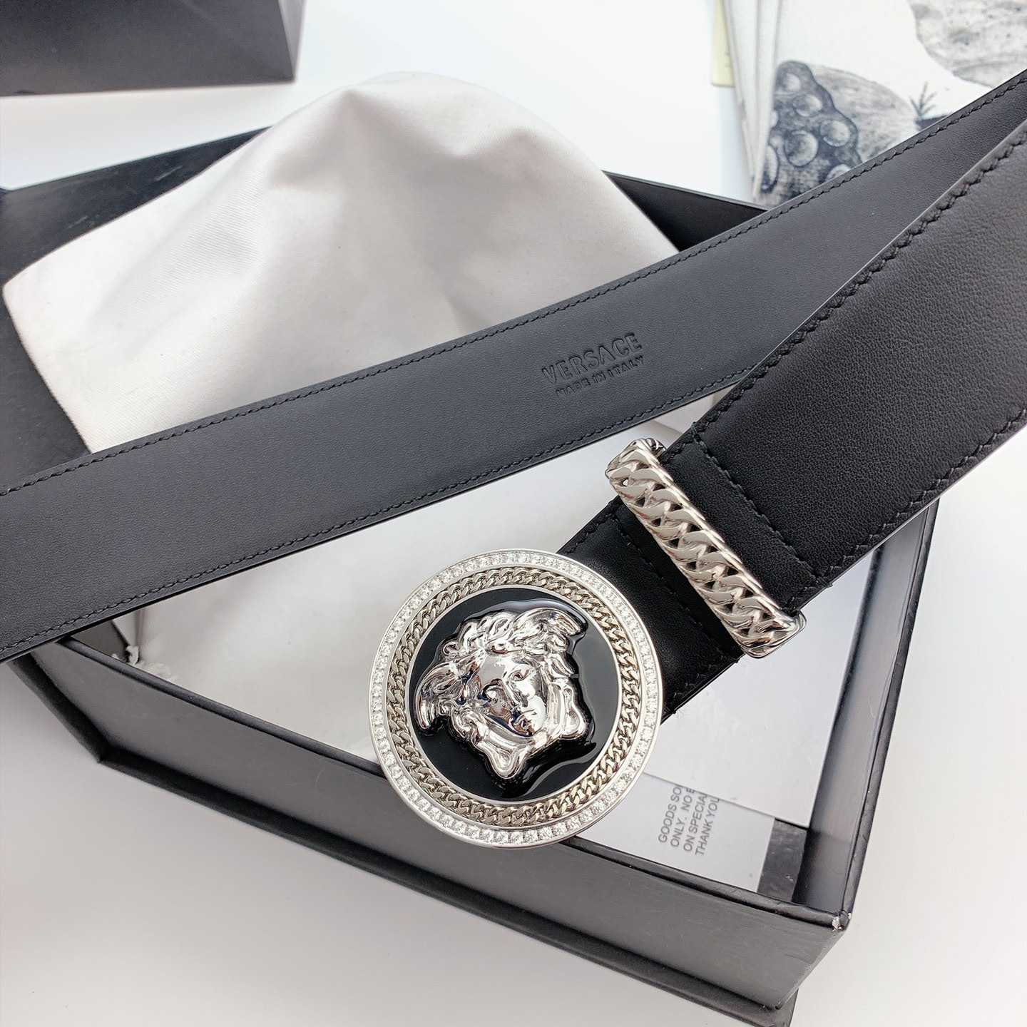 Versace Medusa Biggie Belt - EUR FASHION