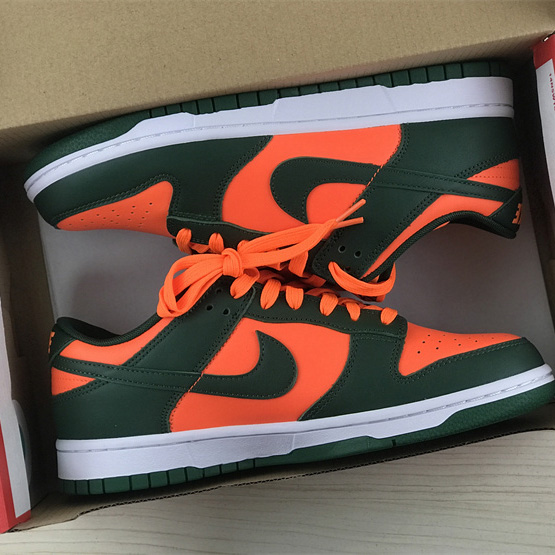 Nike Dunk Low “Miami Hurricanes” Sneaker   DD1391-300 - EUR FASHION