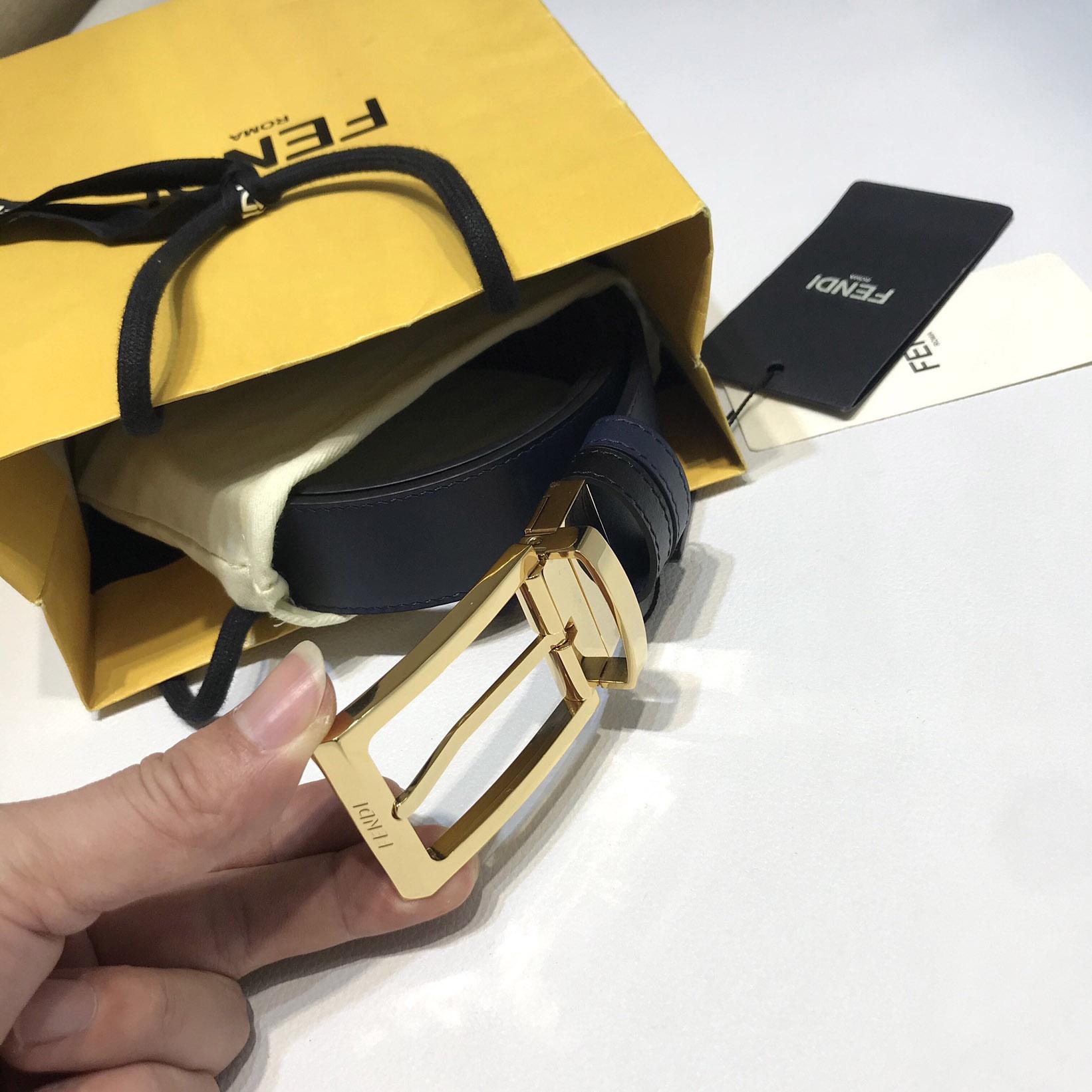 Fendi Leather Belt - EUR FASHION
