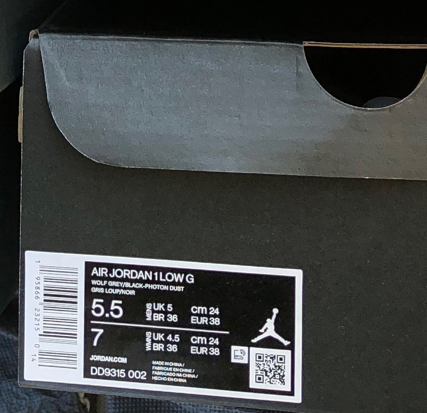 Air Jordan 1 Low Golf AJ1 Sneakers      DD9315-002 - EUR FASHION