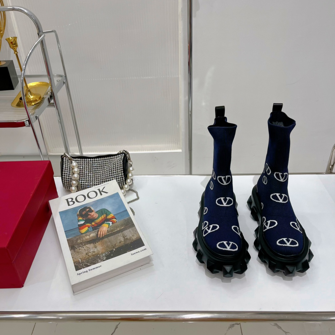 Valenti V Log Boot  - EUR FASHION