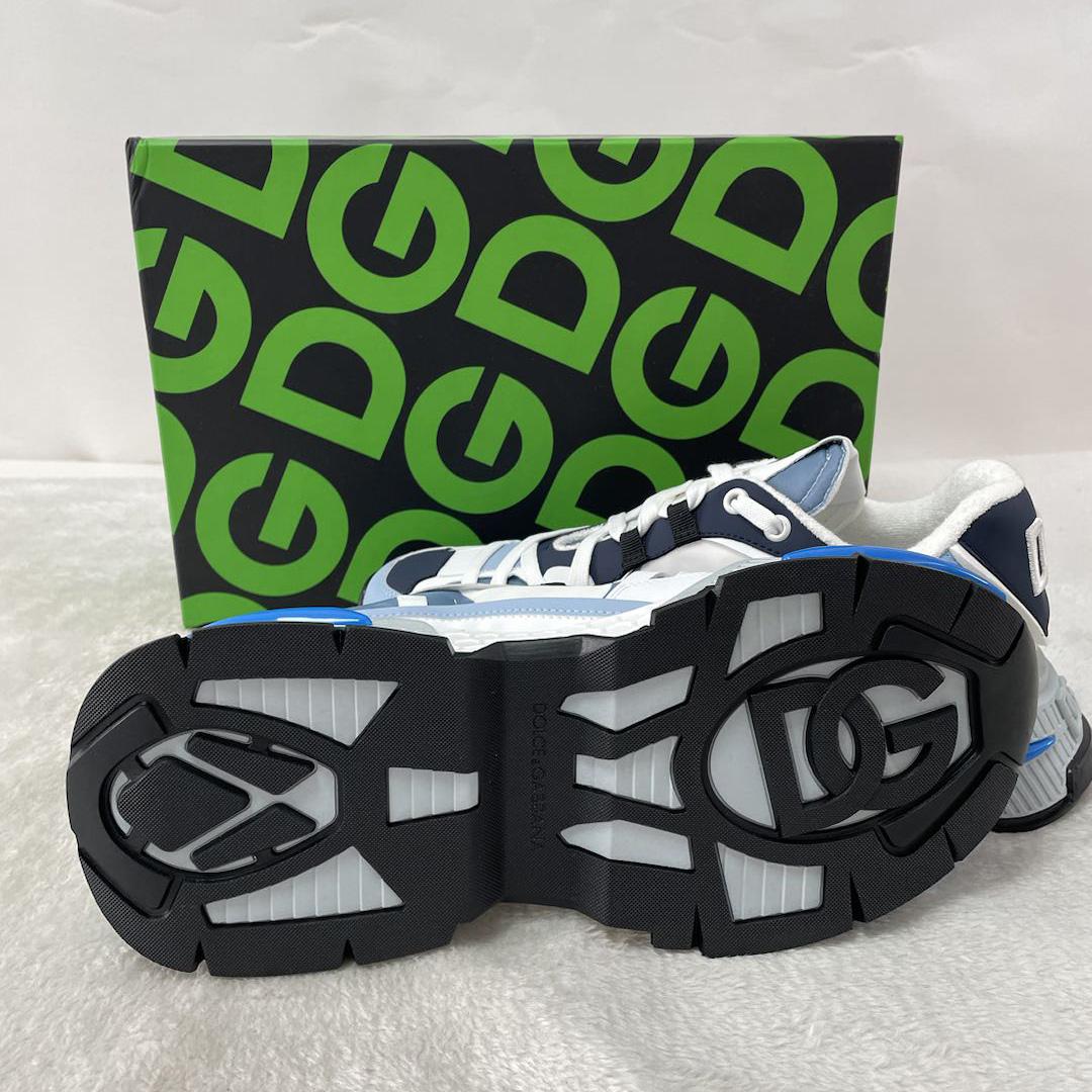 Dolce & Gabbana Mixed-Material Airmaster Sneakers - EUR FASHION