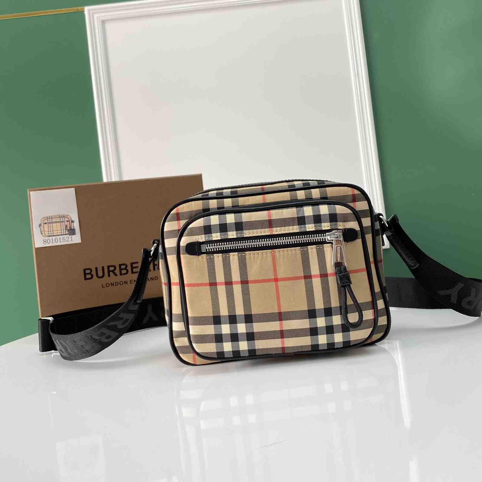Burberry Vintage Check Shoulder Bag(22.5-8.2-14.5cm) - EUR FASHION