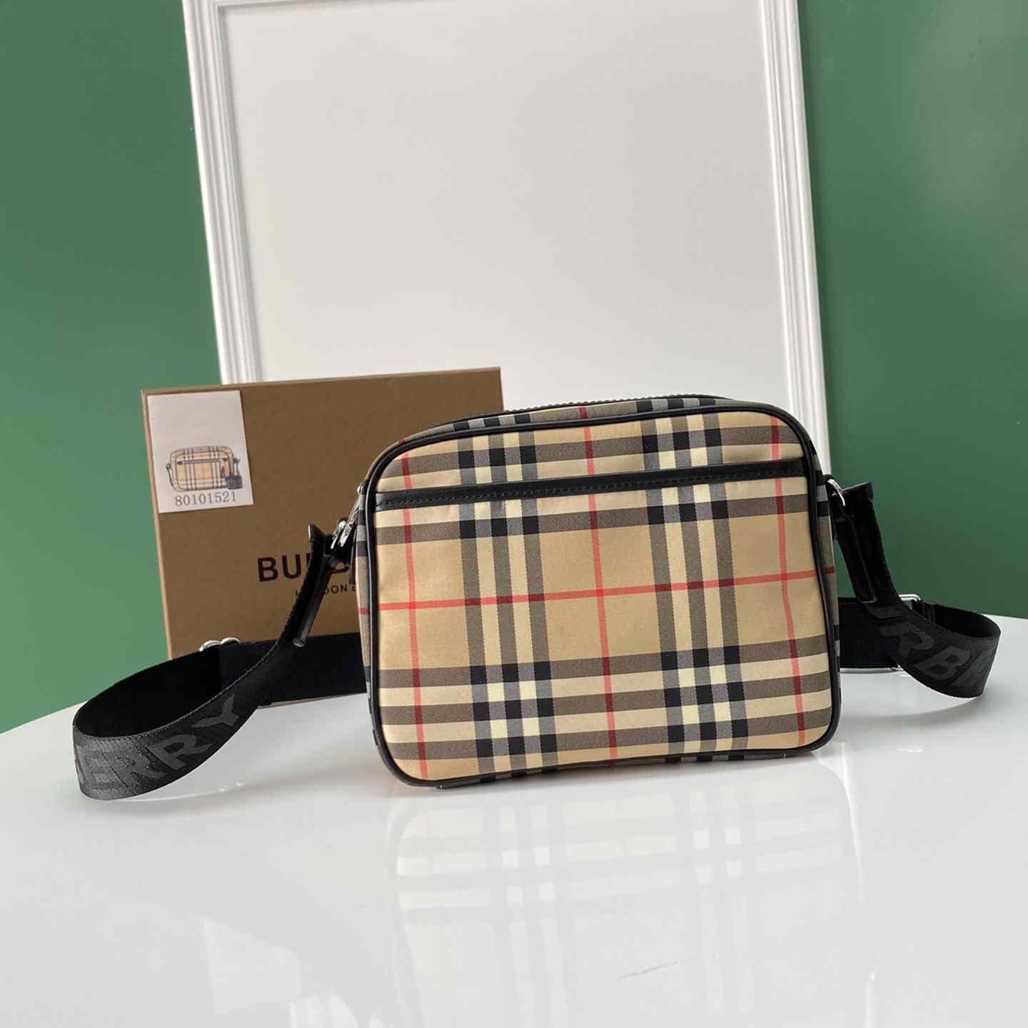 Burberry Vintage Check Shoulder Bag(22.5-8.2-14.5cm) - EUR FASHION