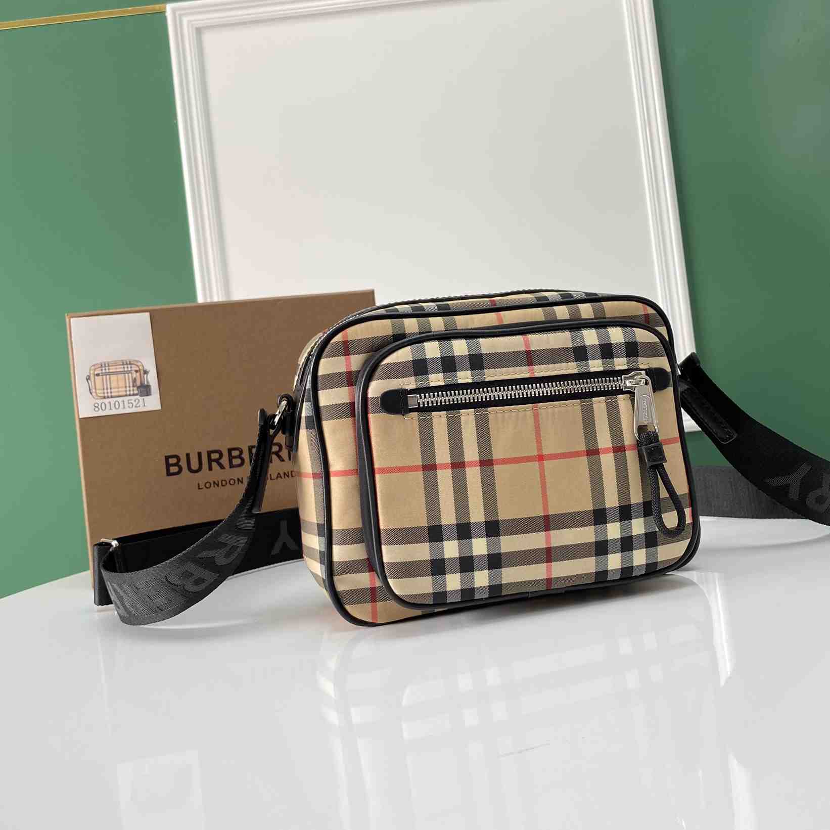 Burberry Vintage Check Shoulder Bag(22.5-8.2-14.5cm) - EUR FASHION