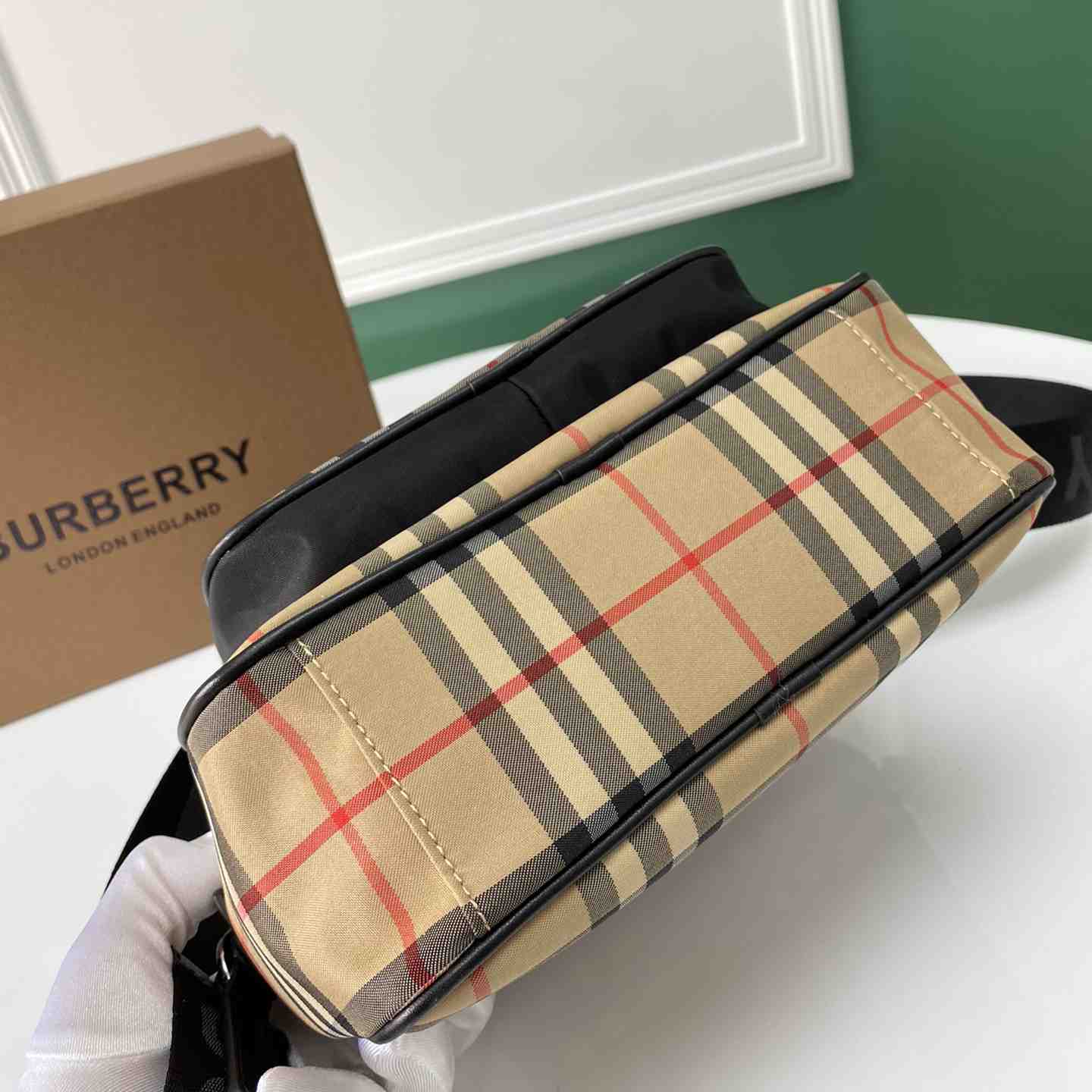 Burberry Vintage Check Shoulder Bag(22.5-8.2-14.5cm) - EUR FASHION