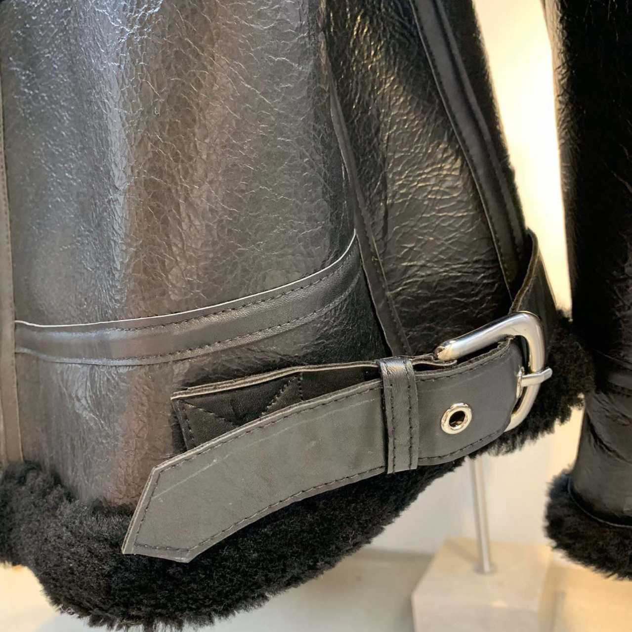 Balenciaga Jacket In Black Calfskin - EUR FASHION