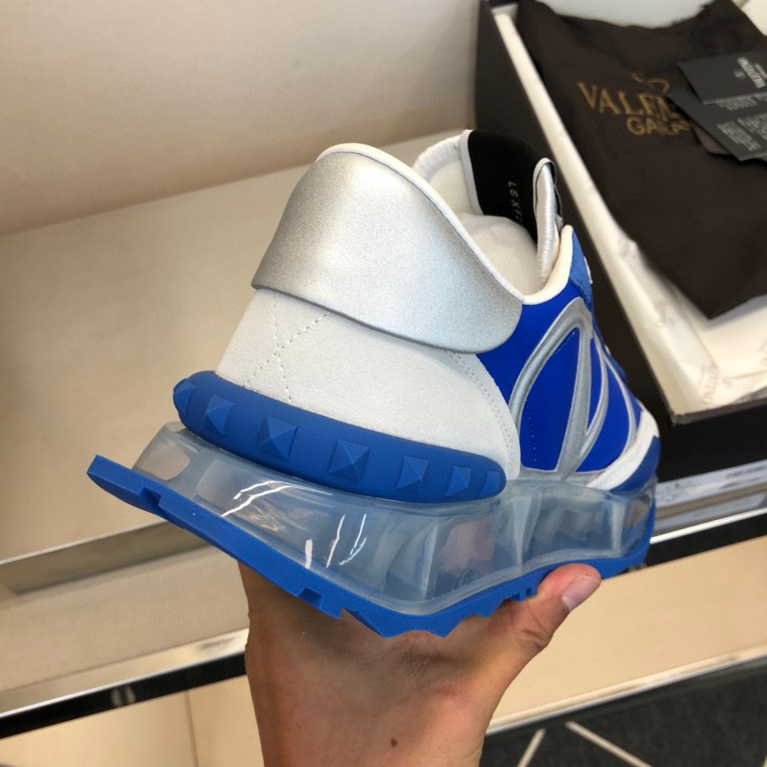 Valenti Netrunner Fabric And Suede Sneaker - EUR FASHION