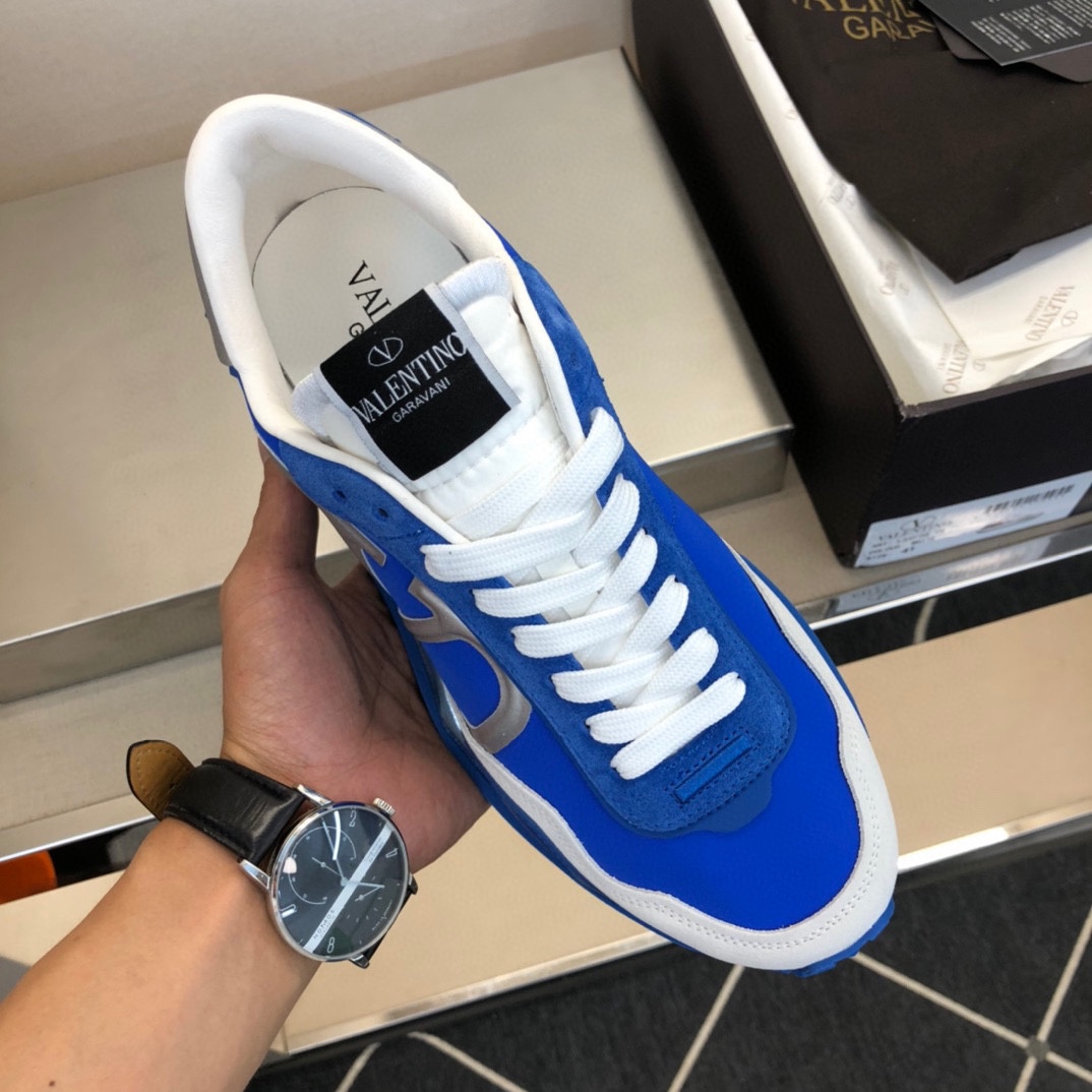 Valenti Netrunner Fabric And Suede Sneaker - EUR FASHION