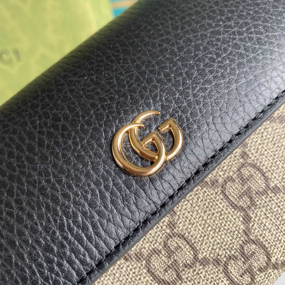 Gucci GG Marmont Chain Wallet(19-10-3.5CM)    - EUR FASHION