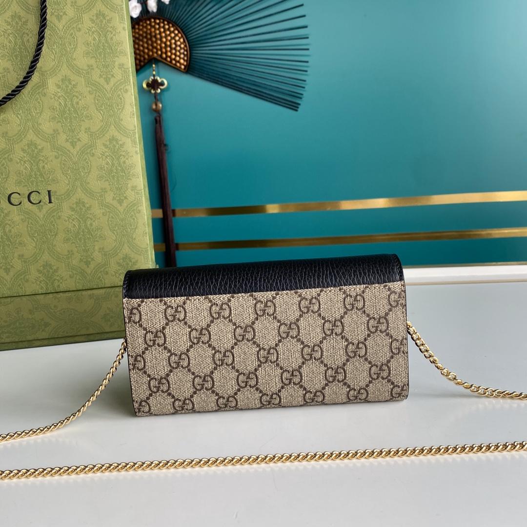 Gucci GG Marmont Chain Wallet(19-10-3.5CM)    - EUR FASHION
