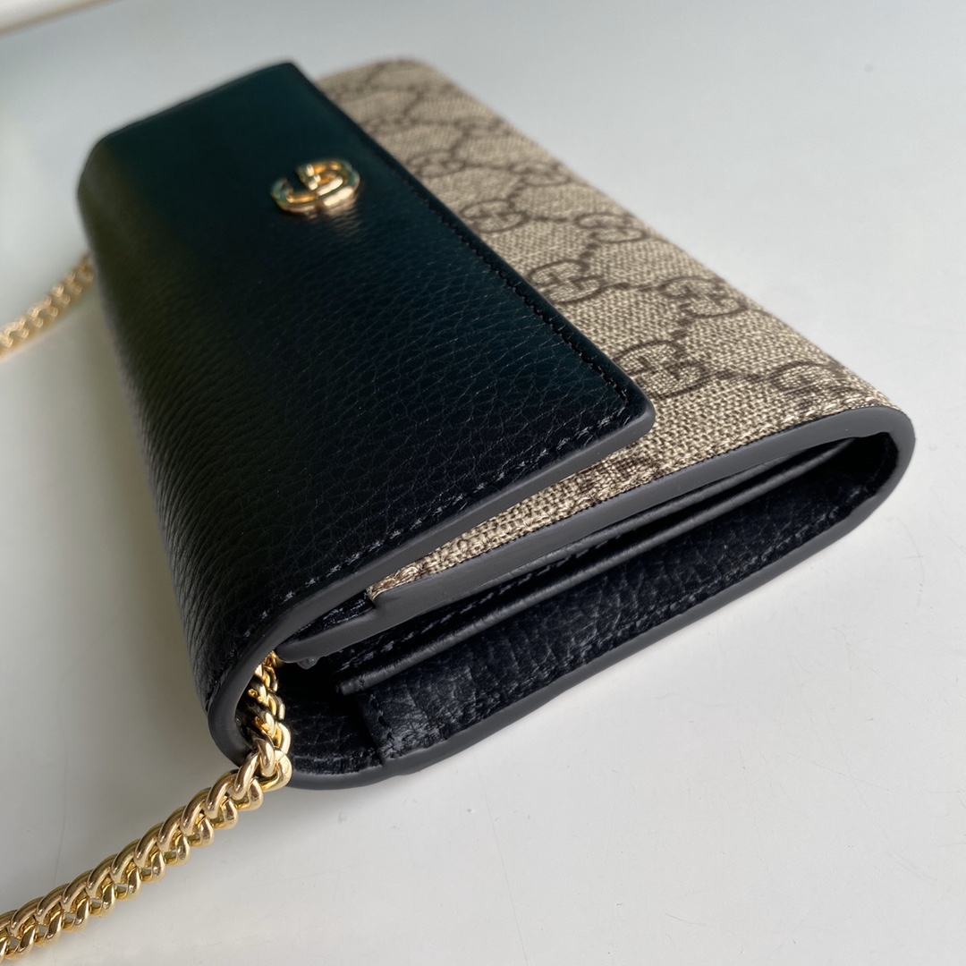 Gucci GG Marmont Chain Wallet(19-10-3.5CM)    - EUR FASHION