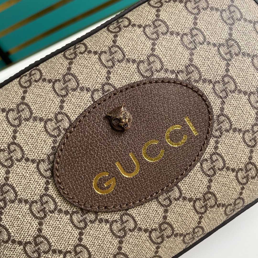 Gucci Neo Vintage GG Supreme Messenger Bag(24-15-7.6cm)   - EUR FASHION