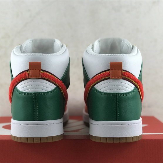 Nike Dunk High University “Chenille Swoosh” Sneakers     DR8805-100 - EUR FASHION